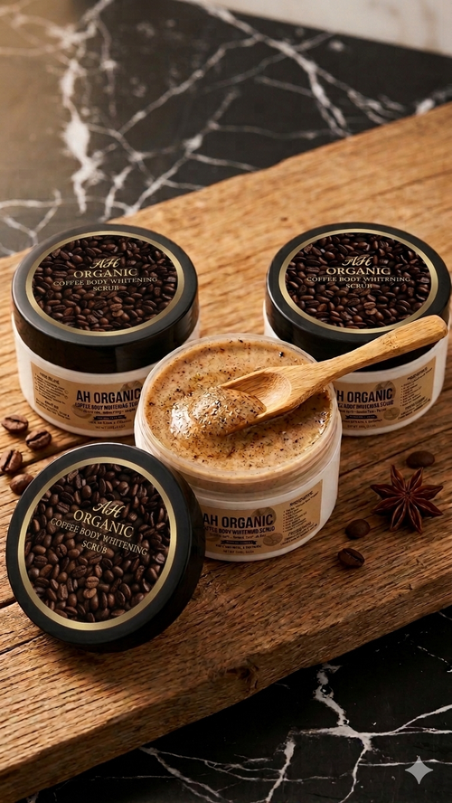AH Organic - Coffee Body Brightening Scrub